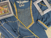 Grey suit set - kasumi.in